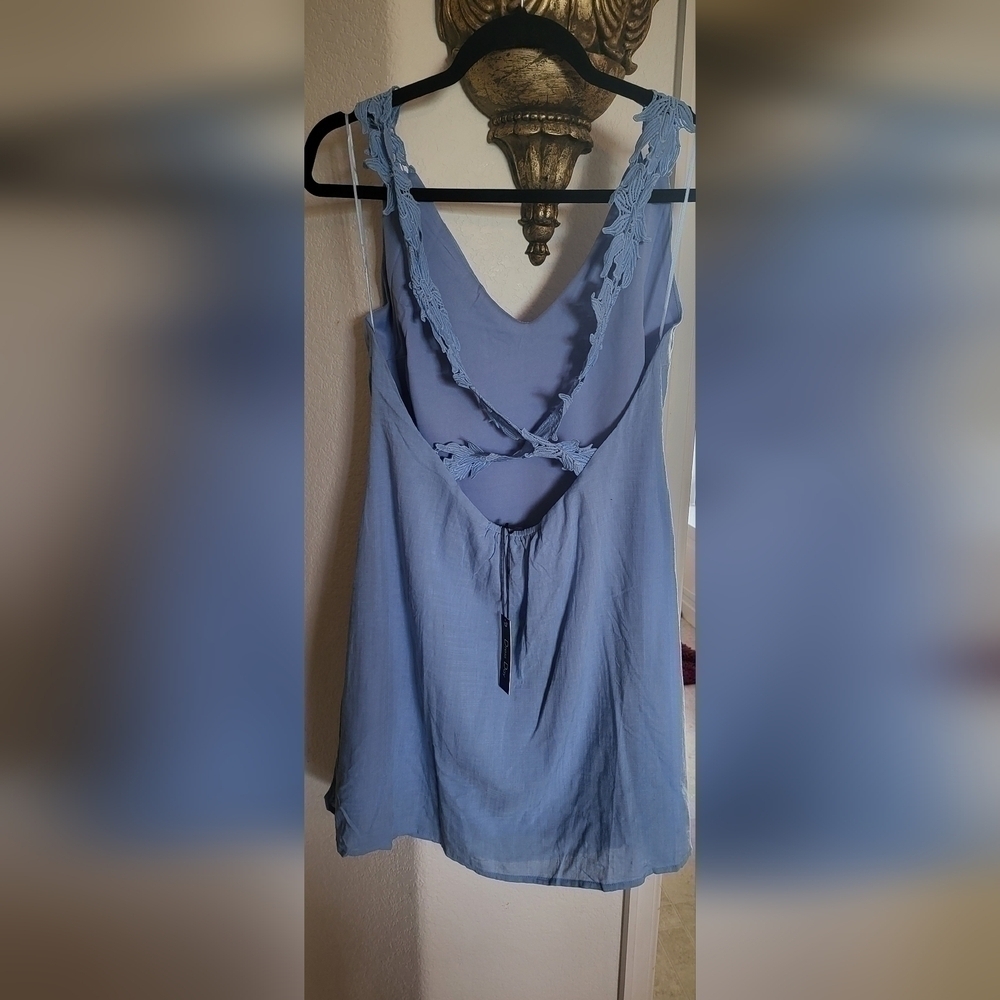 Women's Dress by Dress Day Blue Size Medium NWT - Picture 3 of 6
